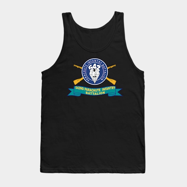 542nd Parachute Infantry Battalion w Br - Ribbon X 300 Tank Top by twix123844